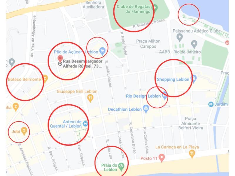 Apt Charmoso Completo Com Ar Condicionado No Leblon Rio de Janeiro Eksteriør billede